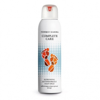 Refreshing antiperspirant foot spray